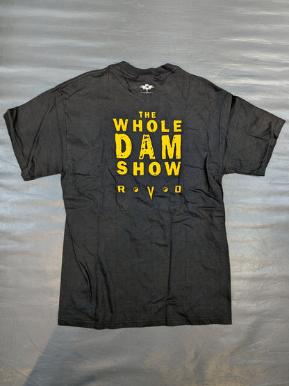 ロブ・ヴァン・ダム「THE WHOLE DAM SHOW」Tシャツ①(WCW(1990s) / ブラック)