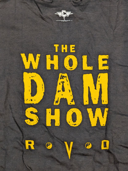 ロブ・ヴァン・ダム「THE WHOLE DAM SHOW」Tシャツ①(WCW(1990s) / ブラック)