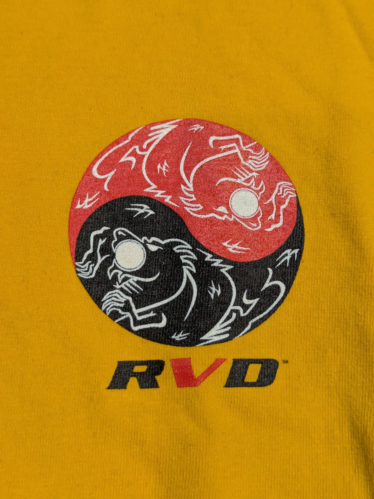 Rob Van Dam "RVD" T-shirt (WWE (2004) / Yellow)