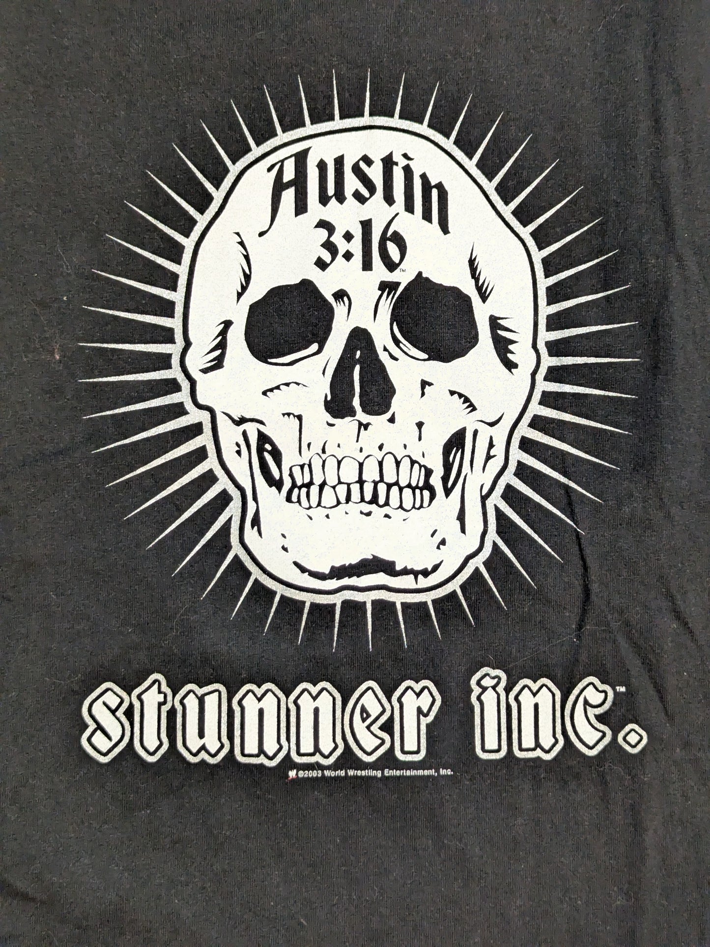 Stone Cold Steve Austin "stnner inc." T-shirt (WWE (2003) / Black)