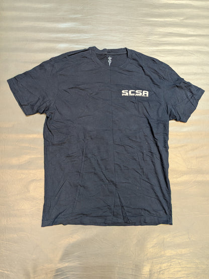 Stone Cold Steve Austin "SCSA" T-shirt (WWE (2011) / Navy)