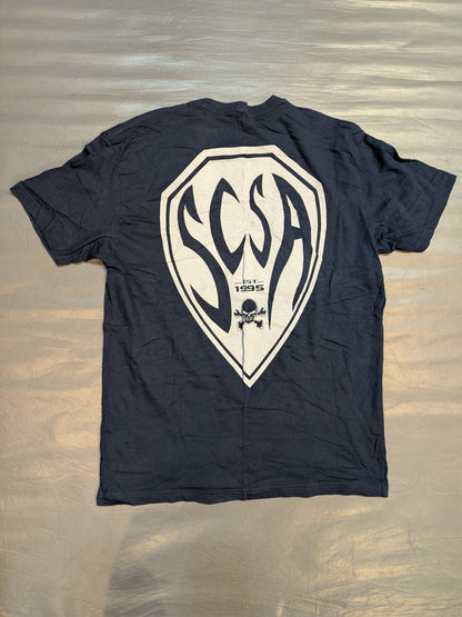 Stone Cold Steve Austin "SCSA" T-shirt (WWE (2011) / Navy)