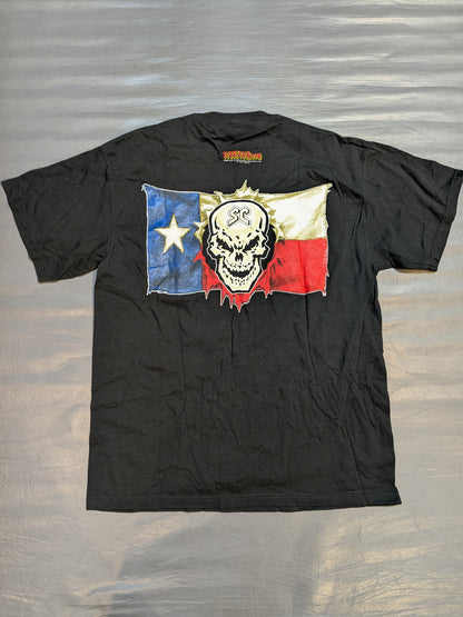ストーンコールド・スティーブ・オースチン「RAGIN' REDNECK」Tシャツ(WWF(2001) / ブラック)