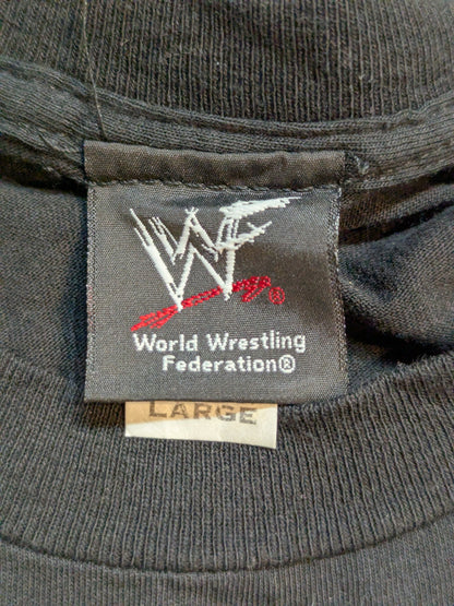 ストーンコールド・スティーブ・オースチン「RAGIN' REDNECK」Tシャツ(WWF(2001) / ブラック)