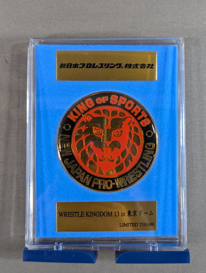 ★非売品★ レッスルキングダム 13 ライオンマーク記念メダル