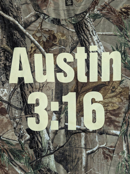 Stone Cold Steve Austin "3:16" Long Sleeve T-Shirt (WWE (2017) / Camoflage)