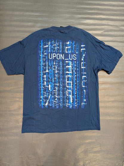 Chris Jericho  "SAVE_US.222" T-shirt (WWE (2000s) / Navy)