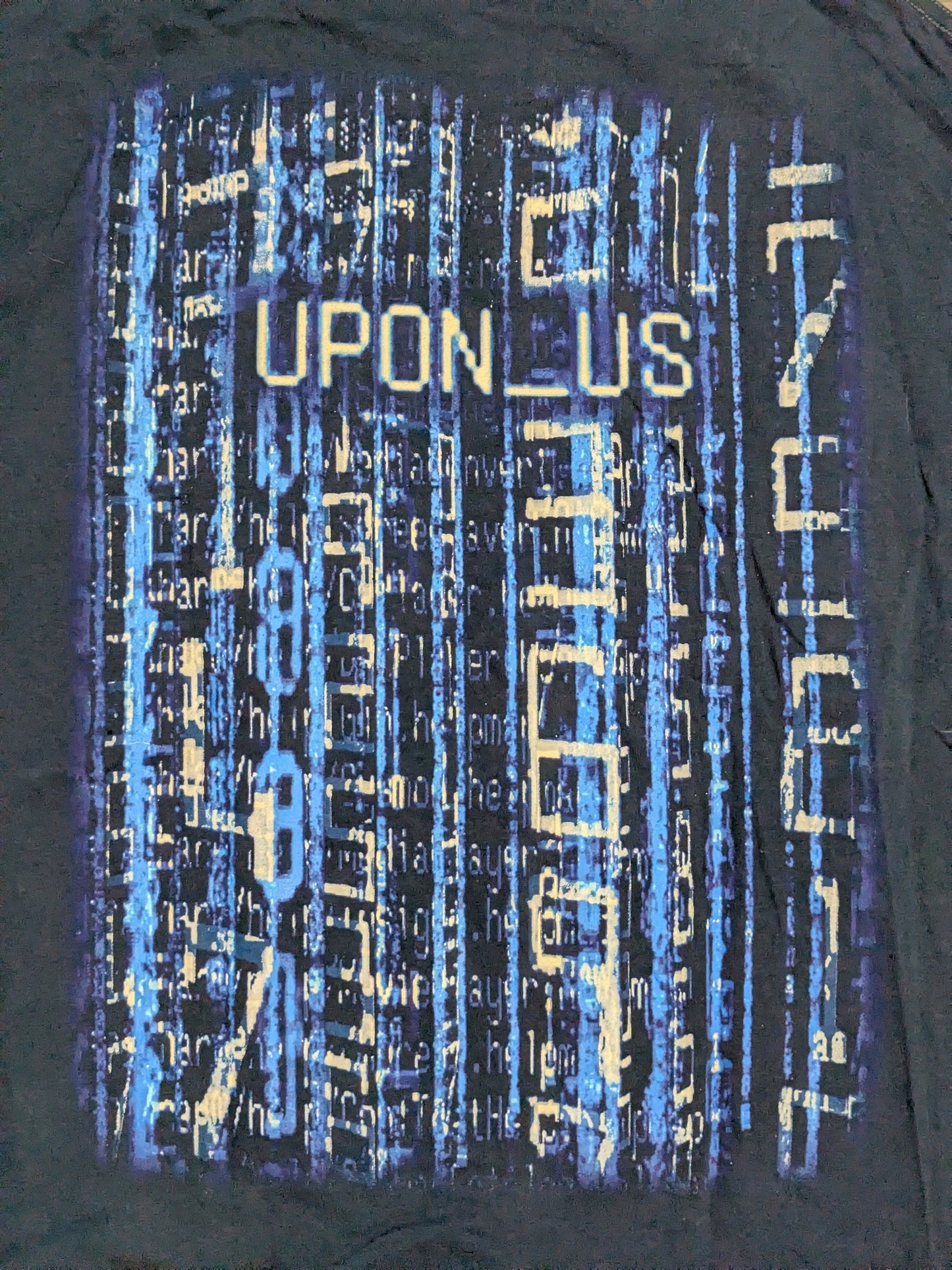 Chris Jericho  "SAVE_US.222" T-shirt (WWE (2000s) / Navy)