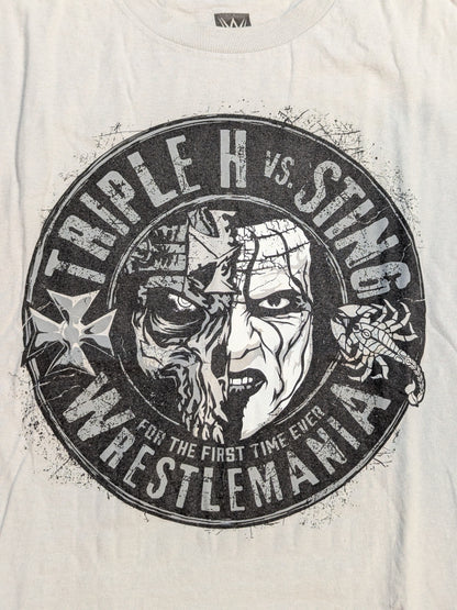 WrestleMania 31 'Triple HvsSting' T-shirt (WWE (2015) / Gray)