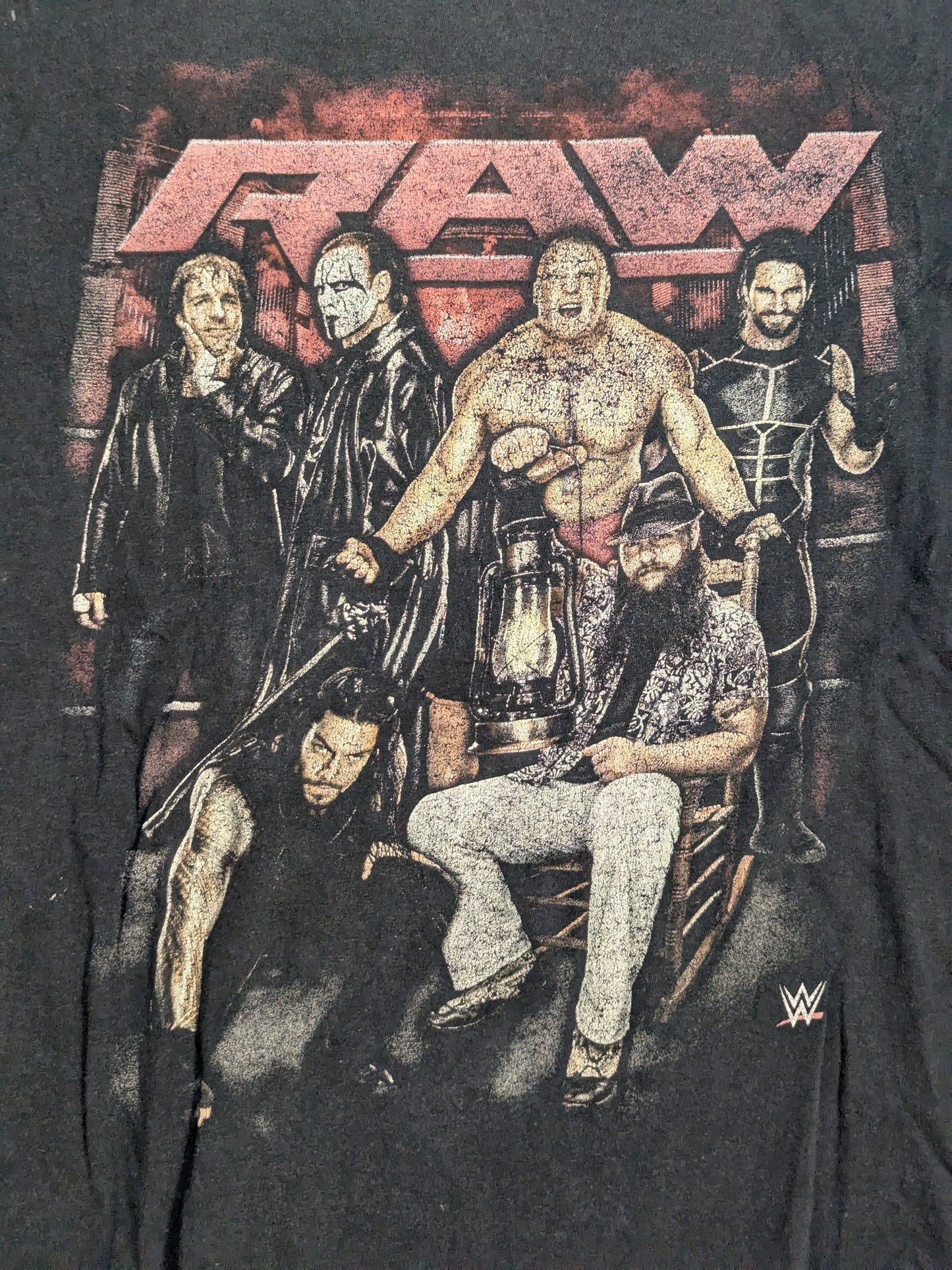 RAW Picture T-Shirt (1) (WWE (2015) / Black)