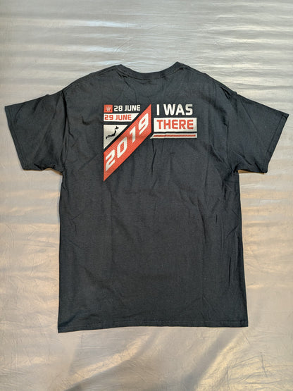 WWE LIVE JAPAN 2019 "JUNE 28-29" Picture T-Shirt (WWE (2019) / Black)