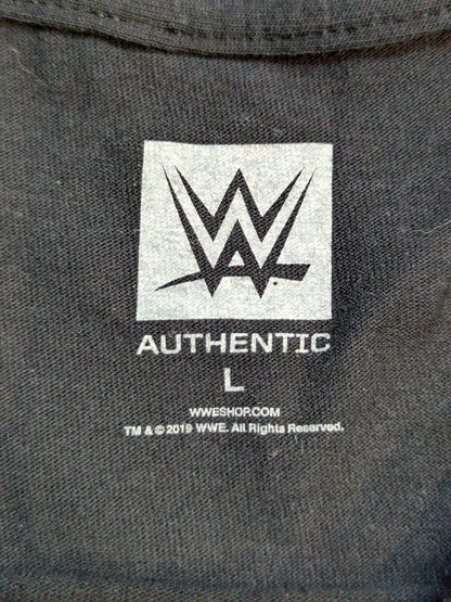 WWE LIVE JAPAN 2019 "JUNE 28-29" Picture T-Shirt (WWE (2019) / Black)