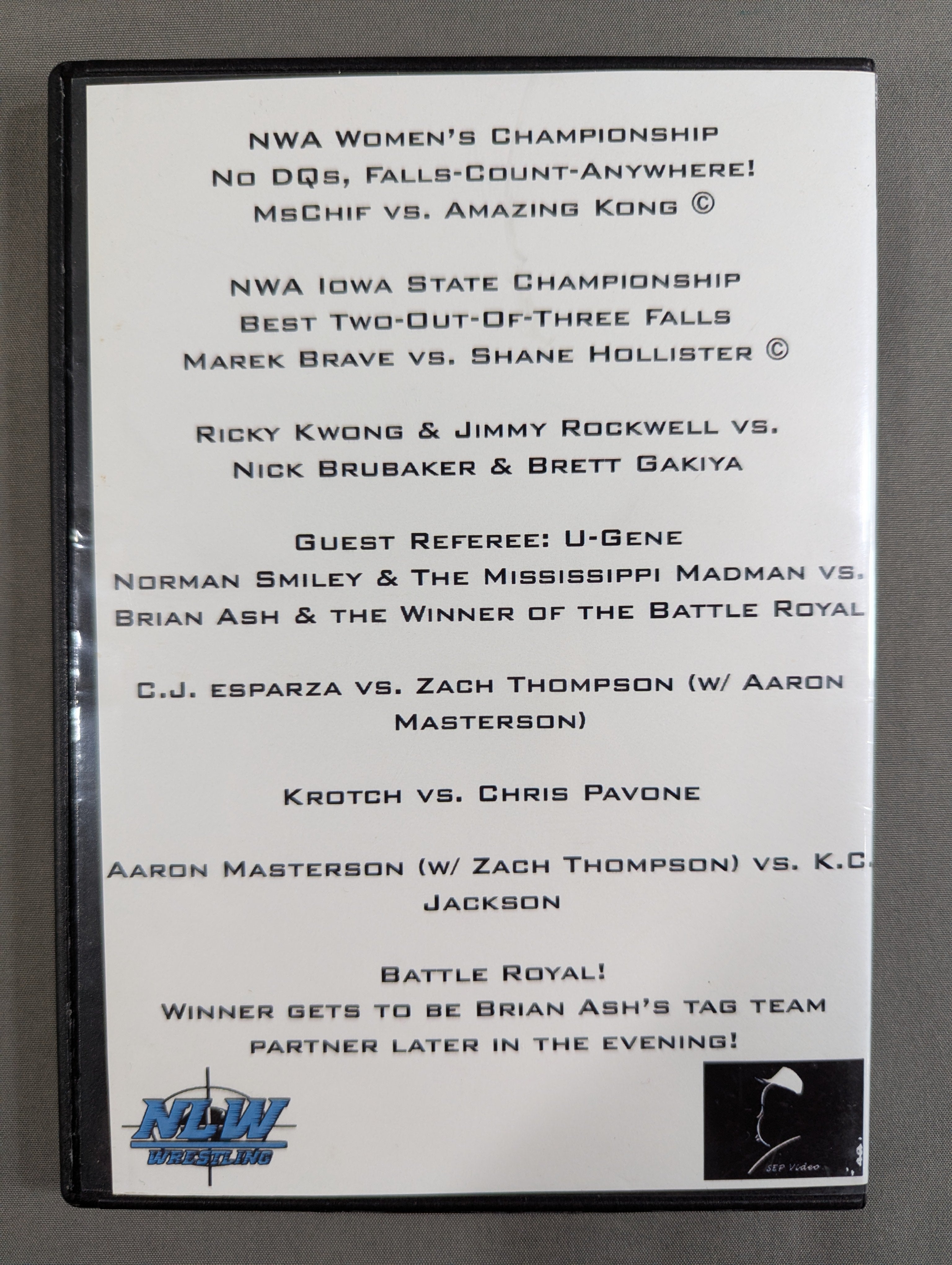 NO LIMITS WRESTLING ☆THE 3RD ANNIVERSARY SHOW☆ – 闘道館