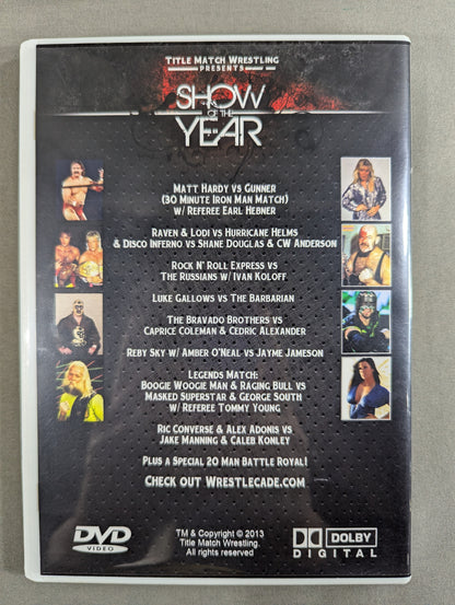 ★TITLE MATCH Wrestling PRESENTS★ WRESTLECADE SHOW OF THE YEAR