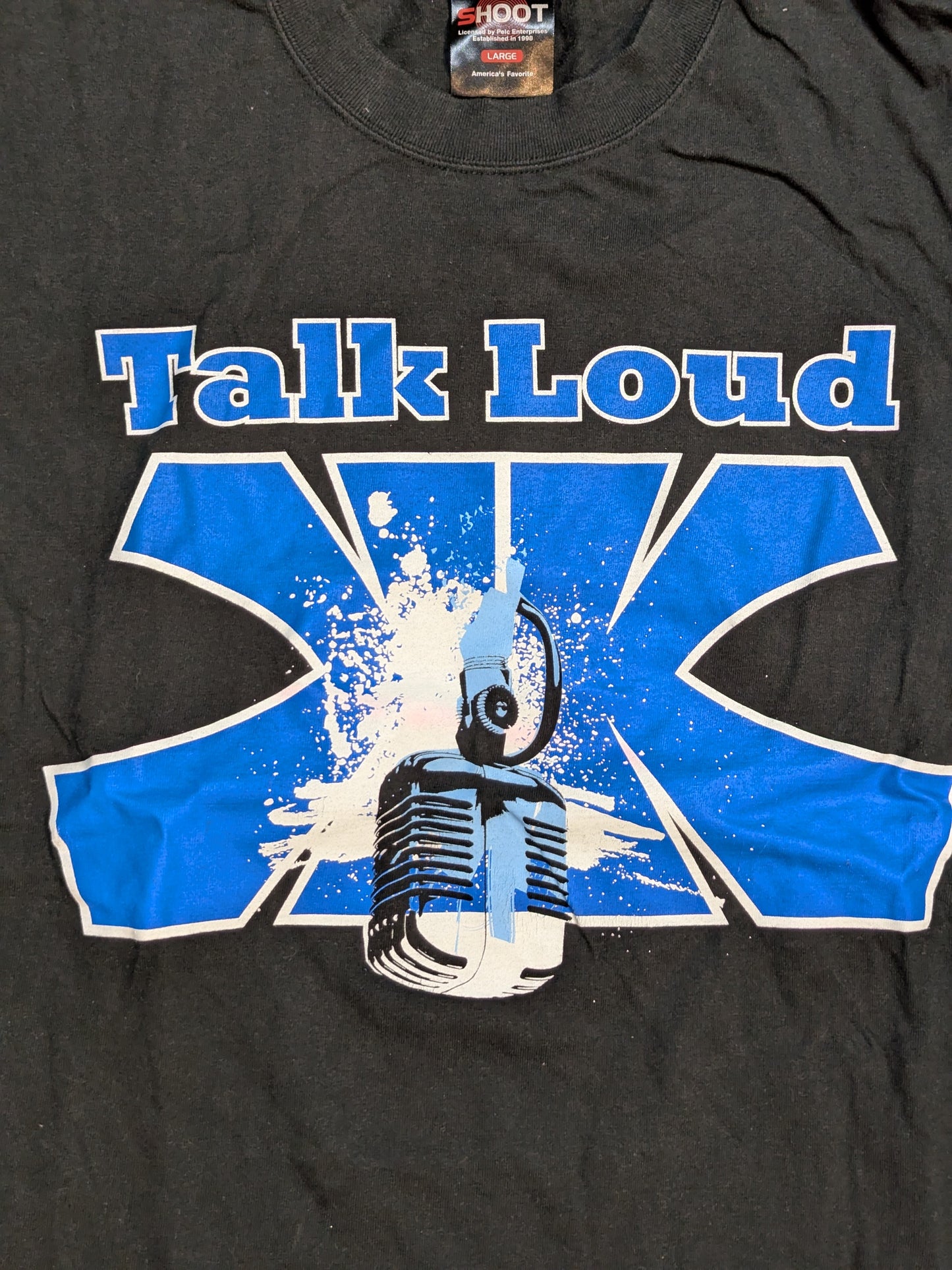 Mr. Kennedy "Talk Loud KK" T-shirt (WWE (2000s) / Black)