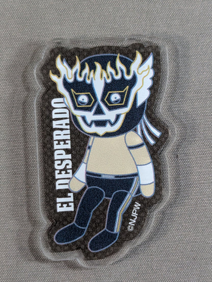 ★ローソン×NJPW★ エル・デスペラード アクリルマグネット