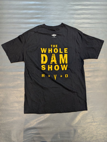 ロブ・ヴァン・ダム「THE WHOLE DAM SHOW」Tシャツ②(WCW(1990s) / ブラック)