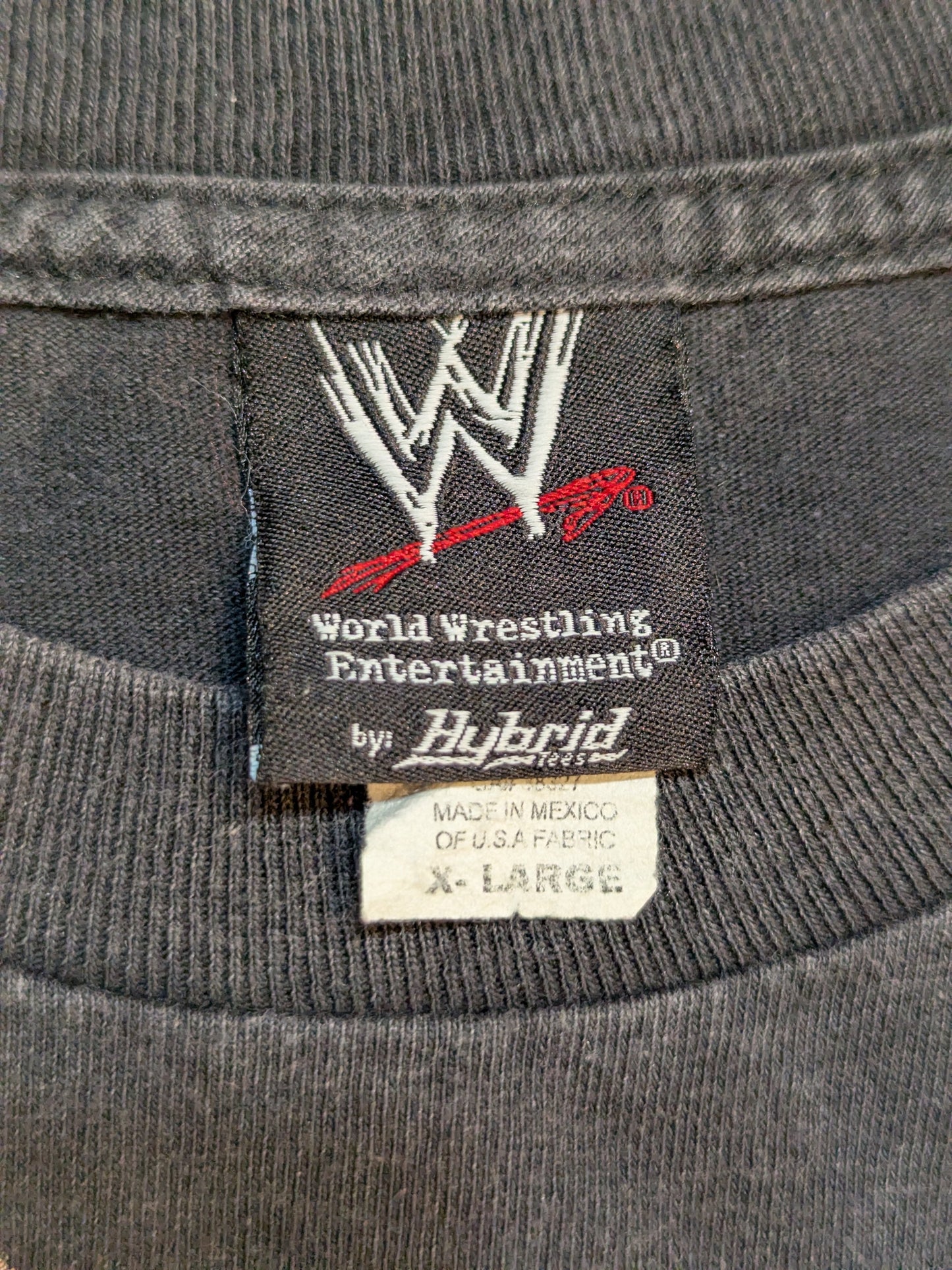 RAW ピクチャーTシャツ②(WWE(2000s) / ブラック)