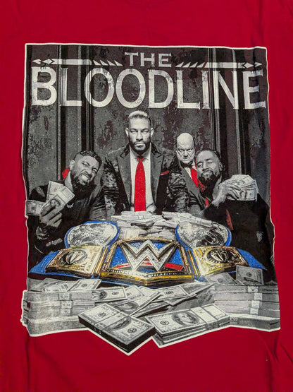 Bloodline Picture T-Shirt (WWE (2022) / Red)