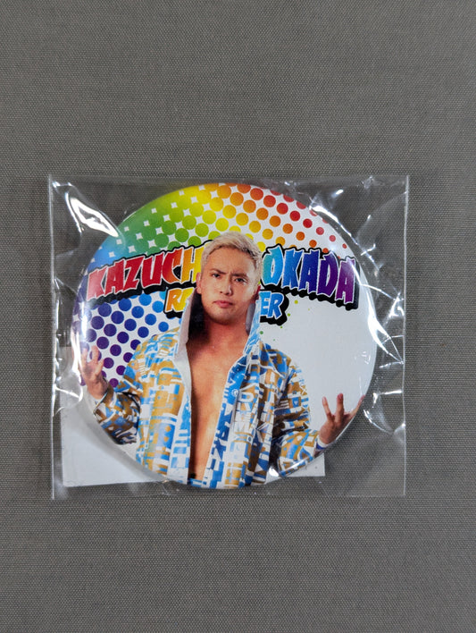Kazuchika Okada  PinBack button 