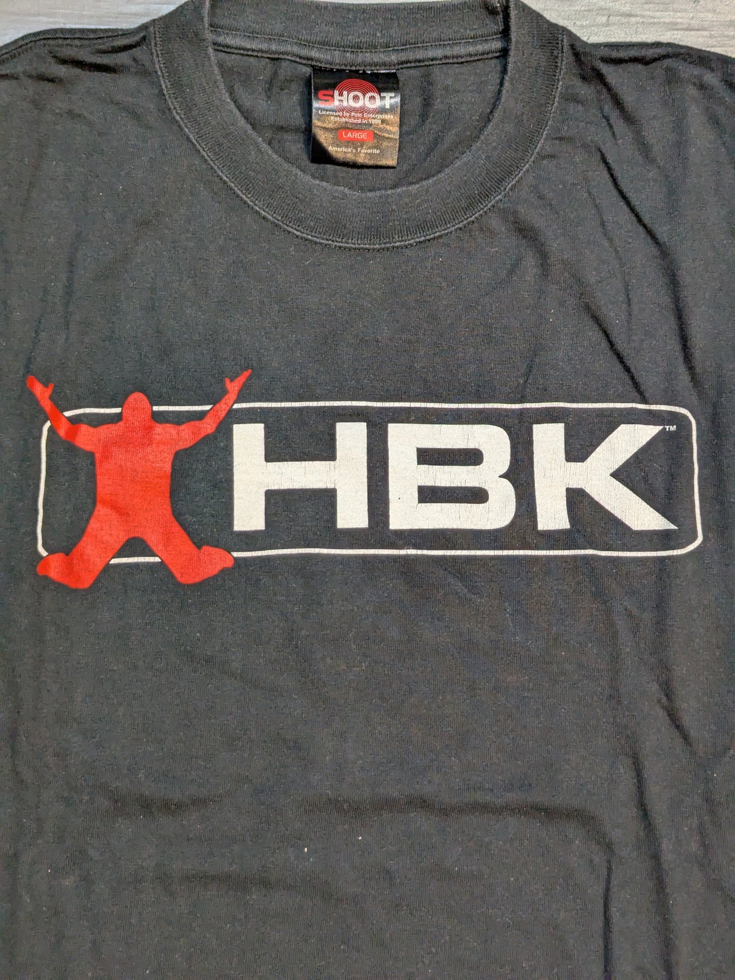 Sean Michaels "HBK" Logo T-Shirt (WWE (2005) / Black)