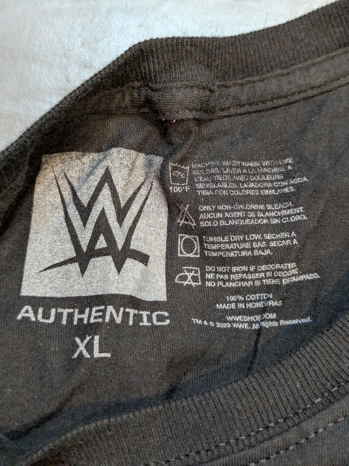 NIGHT OF CHAMPIONS 2023 Picture T-Shirt (WWE (2023) / Black)