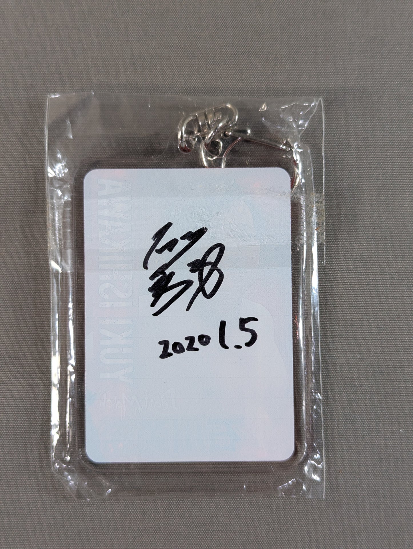 【hand signed autograph】 Yuki Ishikawa  Acrylic Keychain