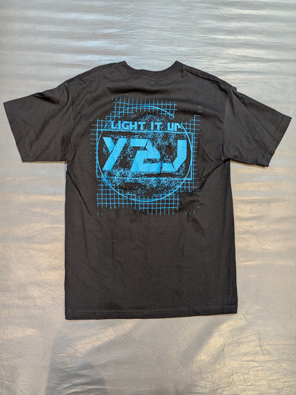 Chris Jericho "LIGHT IT UP Y2J" T-shirt (WWE (2013) / Black)