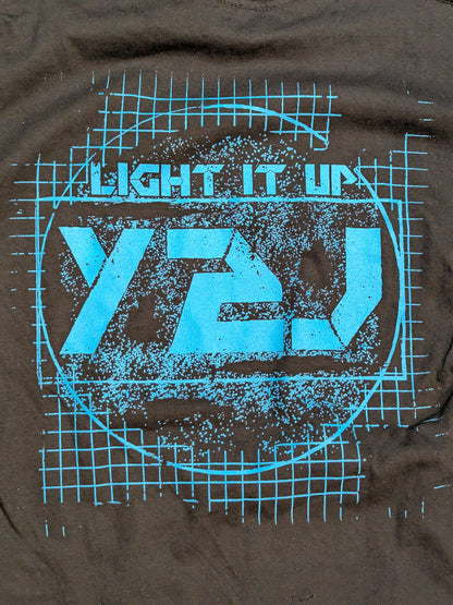 Chris Jericho "LIGHT IT UP Y2J" T-shirt (WWE (2013) / Black)