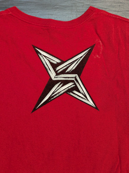 中邑真輔「STRONG STYLE」Tシャツ(WWE(2010s) / レッド)