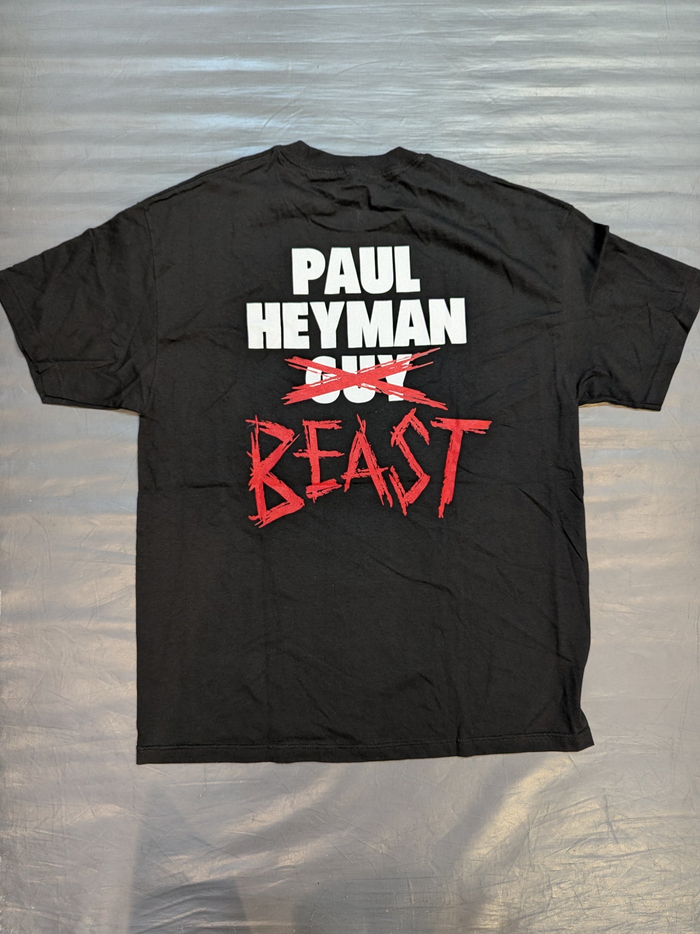 Brock Lesnar & Paul Heyman "EAT SLEEP CONQUER JOHN CENA" T-Shirt (WWE (2011) / Black)