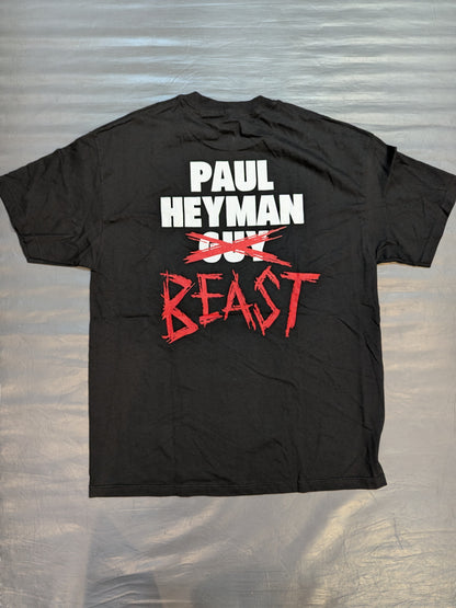 Brock Lesnar & Paul Heyman "EAT SLEEP CONQUER JOHN CENA" T-Shirt (WWE (2011) / Black)