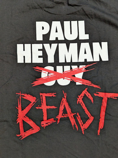 Brock Lesnar & Paul Heyman "EAT SLEEP CONQUER JOHN CENA" T-Shirt (WWE (2011) / Black)
