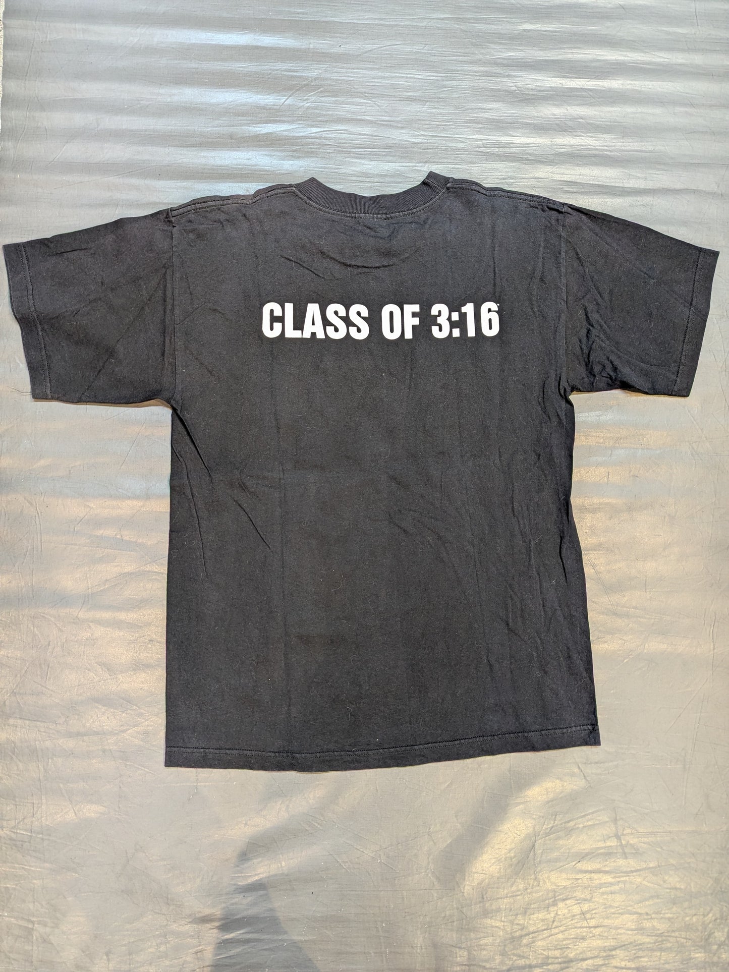 Stone Cold Steve Austin 'SCU STONE COLD UNIVERSITY' T-shirt (WWF (1998) / Black)