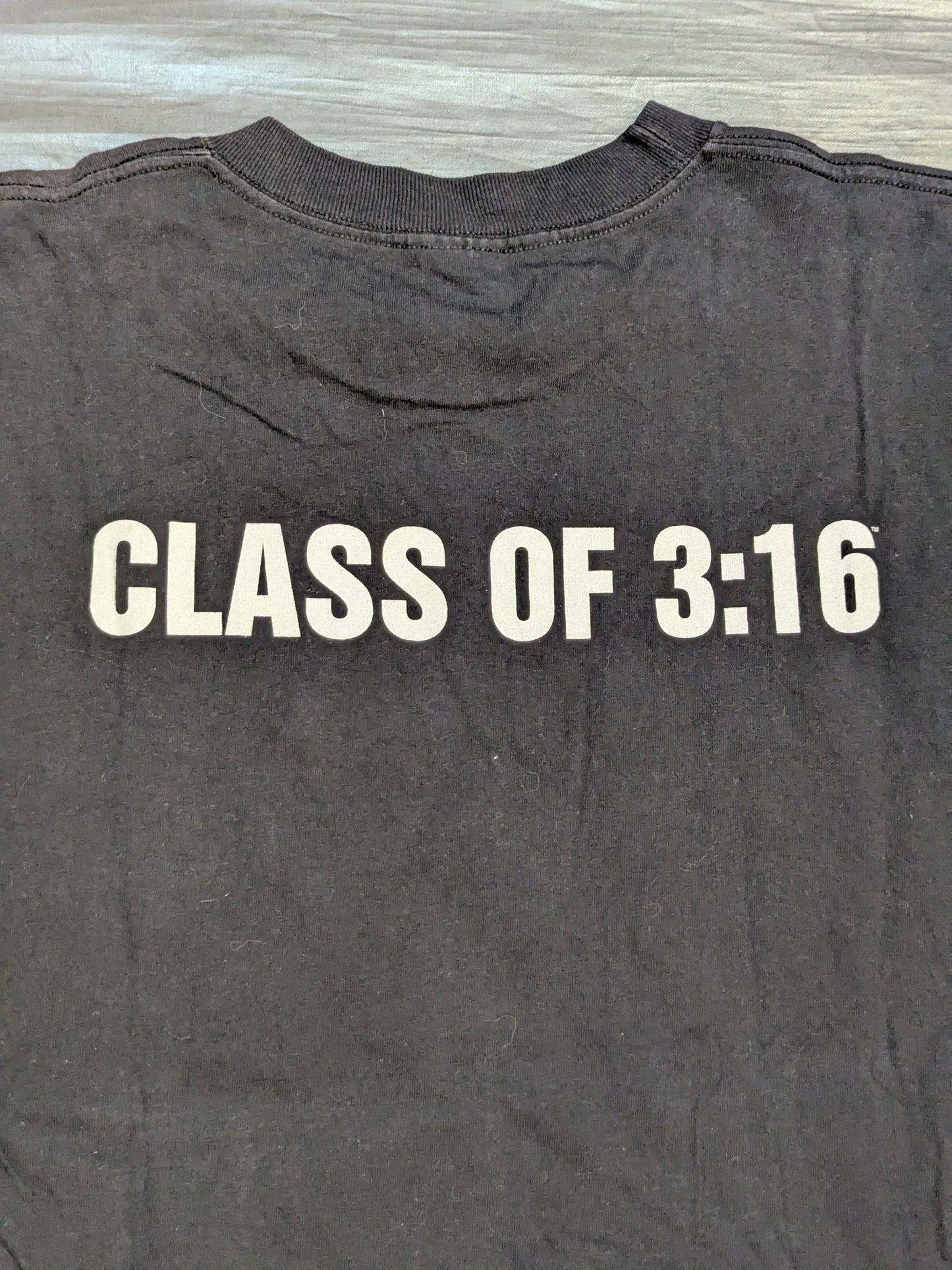 Stone Cold Steve Austin 'SCU STONE COLD UNIVERSITY' T-shirt (WWF (1998) / Black)