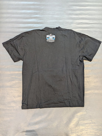 Exciting Pro Wrestling 6: "SMACK DOWN!" vsRAW" Early Purchase Bonus T-Shirt (WWE (2005) / Black)