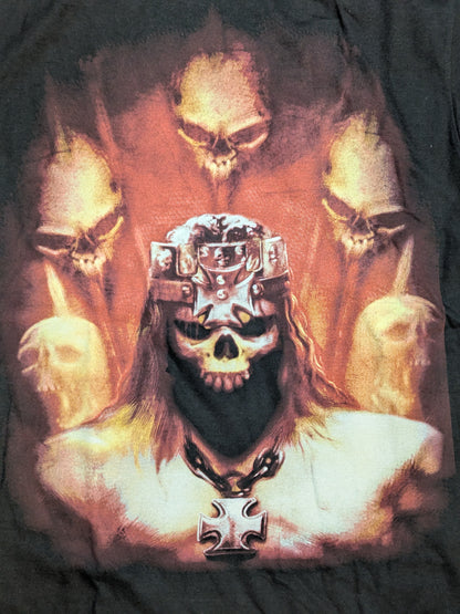 トリプルH「スカルキング」Tシャツ(WWE(2010s) / ブラック)