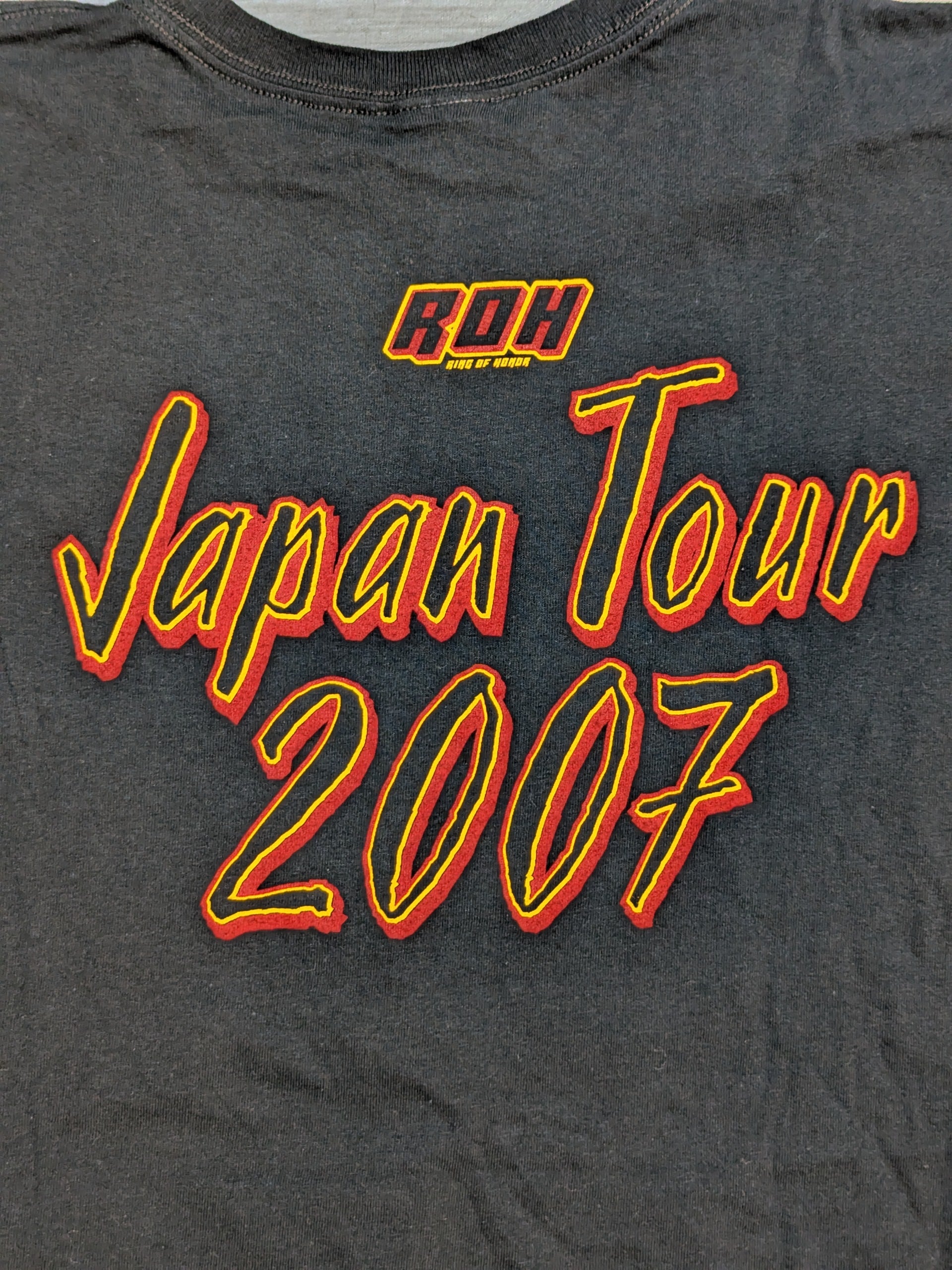 ROH「JAPAN TOUR 2007」Tシャツ(ブラック) – 闘道館
