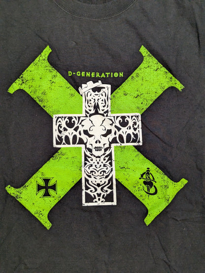 D-GENERATION X T-SHIRT (WWE (2010s) / Black)