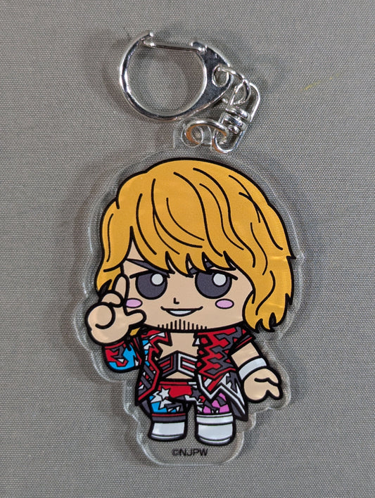 ★ Lawson ×NJPW★ Hiroshi Tanahashi  Acrylic Keychain