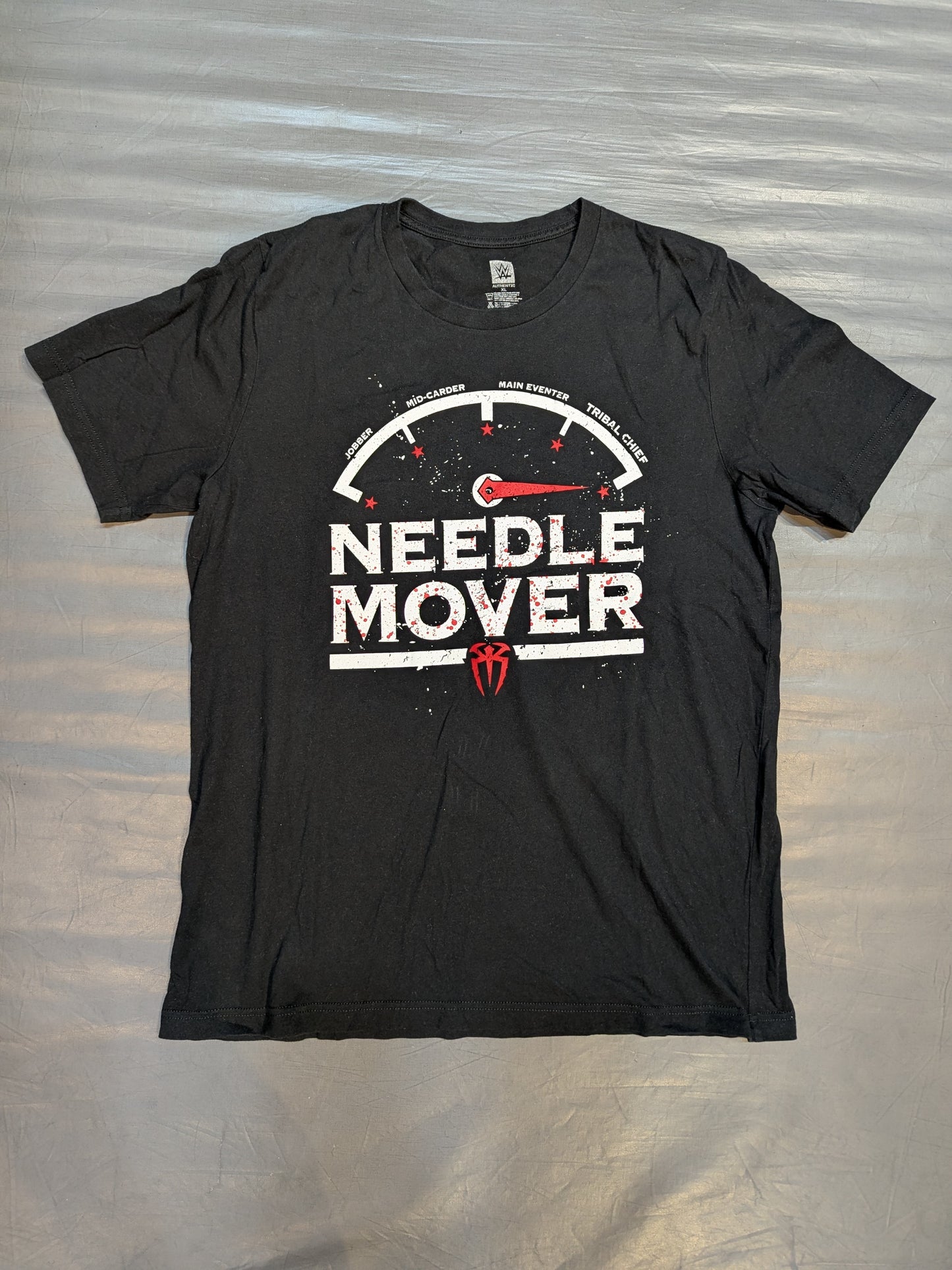 Roman Reigns "NEEDLE MOVER" T-shirt (WWE (2010s) / Black)