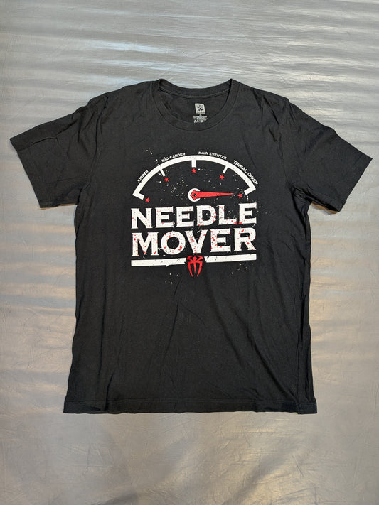 ロマン・レインズ「NEEDLE MOVER」Tシャツ(WWE(2010s) / ブラック)
