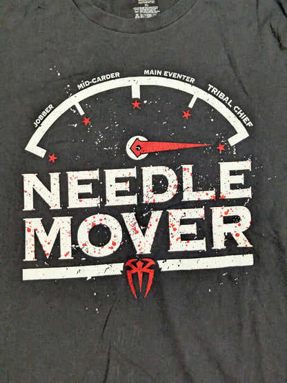 Roman Reigns "NEEDLE MOVER" T-shirt (WWE (2010s) / Black)