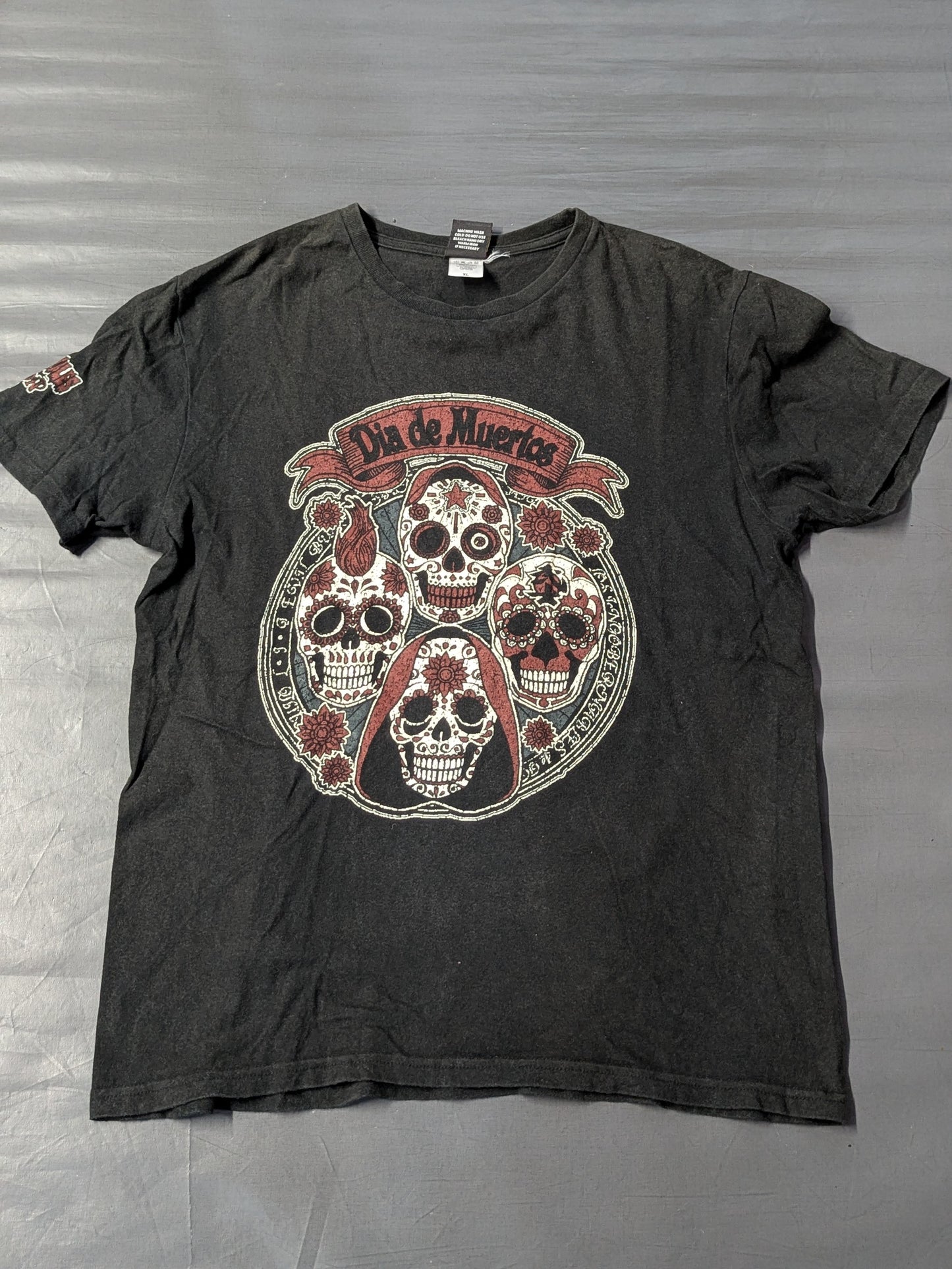 L.I.J. Day of the Dead T-Shirt (1) (Black)