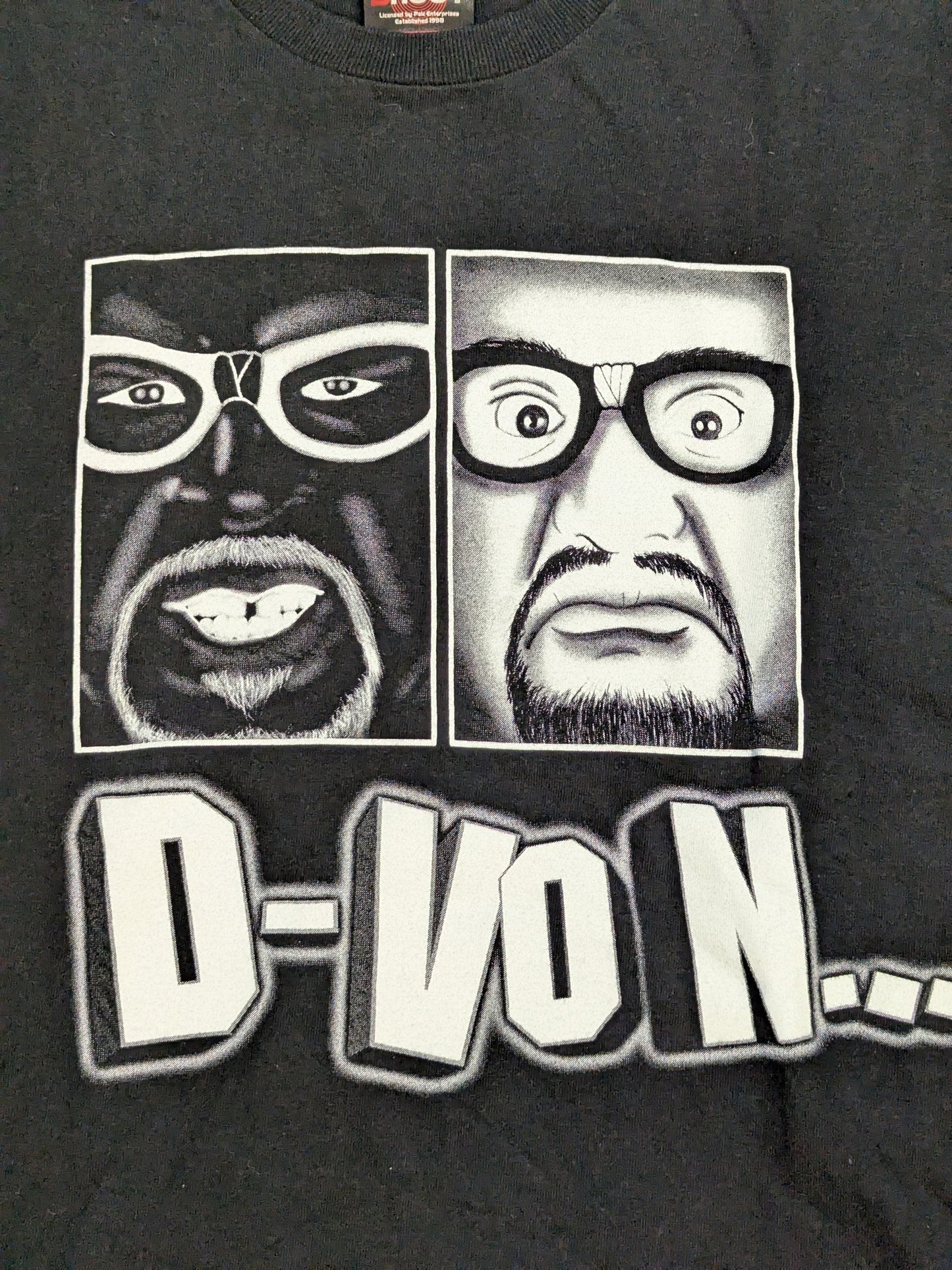 Dudley Boys "D-VON..." T-shirt (WWE (2003) / Black