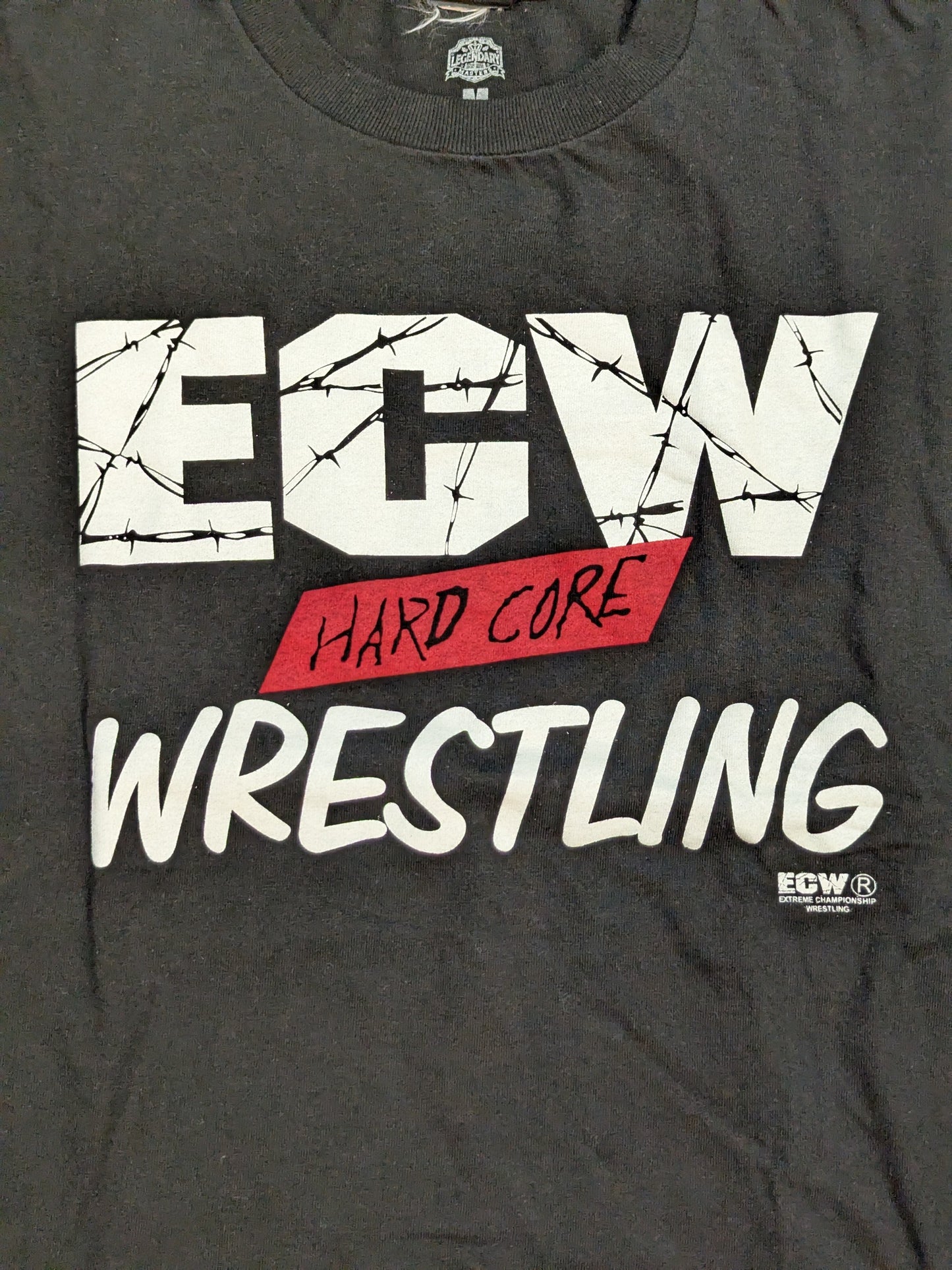 ECW 'HARDCORE Wrestling' T-shirt (WWE (2013) / Black)