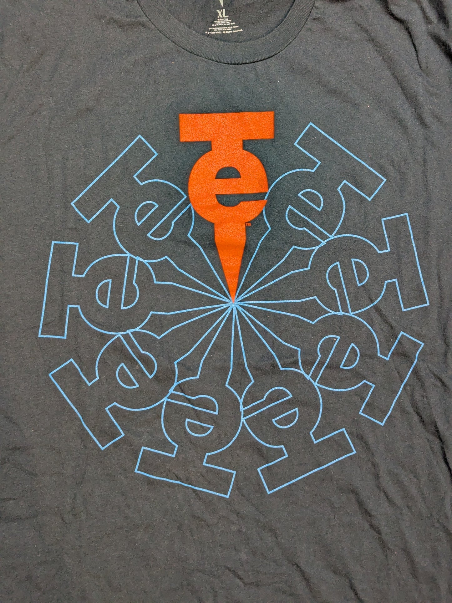 WWE「タフイナフ」ロゴTシャツ(WWE(2011) / ネイビー)