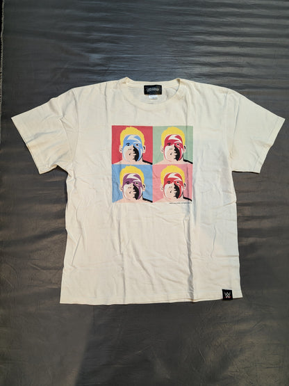 Sting ×TWOPLATOONS Collaboration T-Shirt (1) (WWE (2018) / White)