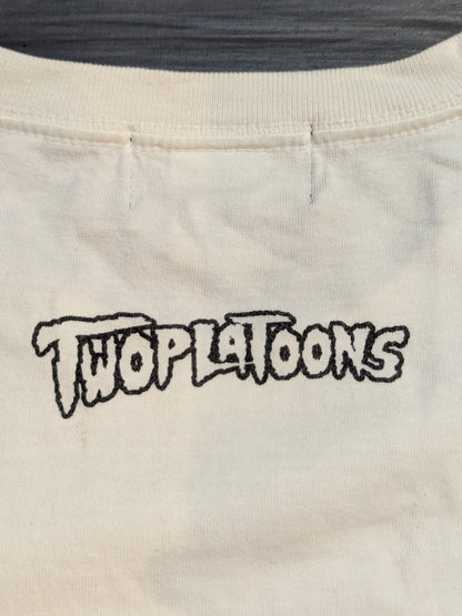 Sting ×TWOPLATOONS Collaboration T-Shirt (1) (WWE (2018) / White)