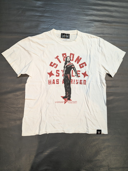 中邑真輔×TWOPLATOONS コラボTシャツ(WWE(2020) / ホワイト)